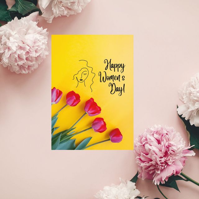 House Of Festivals Women s Day Greeting Card - Design 2