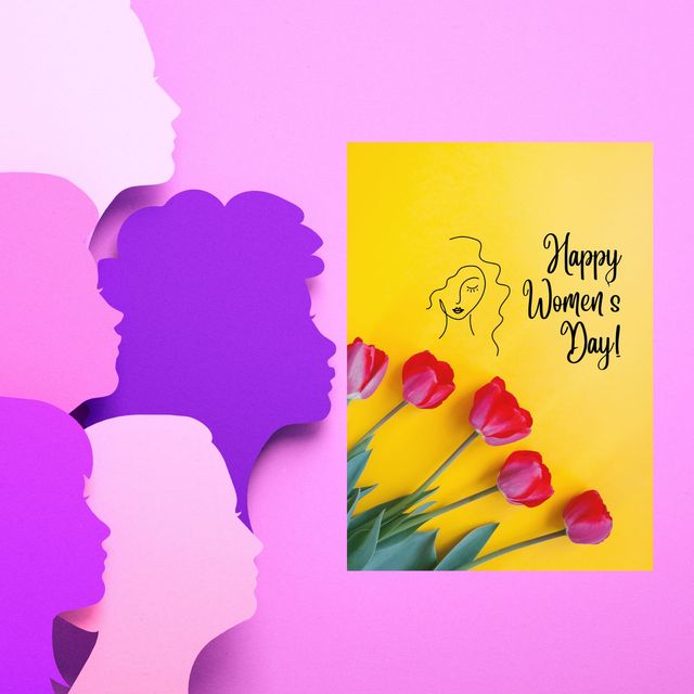 House Of Festivals Women s Day Greeting Card - Design 2