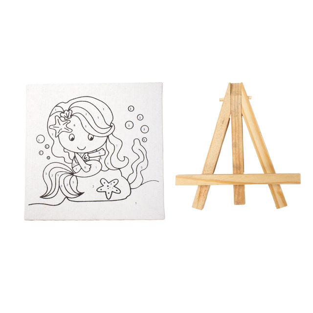 Itsy Bitsy DIY Paint By Number Little Mermaid 1 Box LB