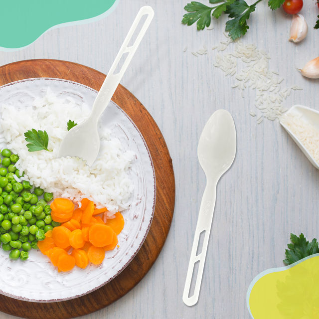 Dr. Bio Compostable Spoons Disposable/Reusable