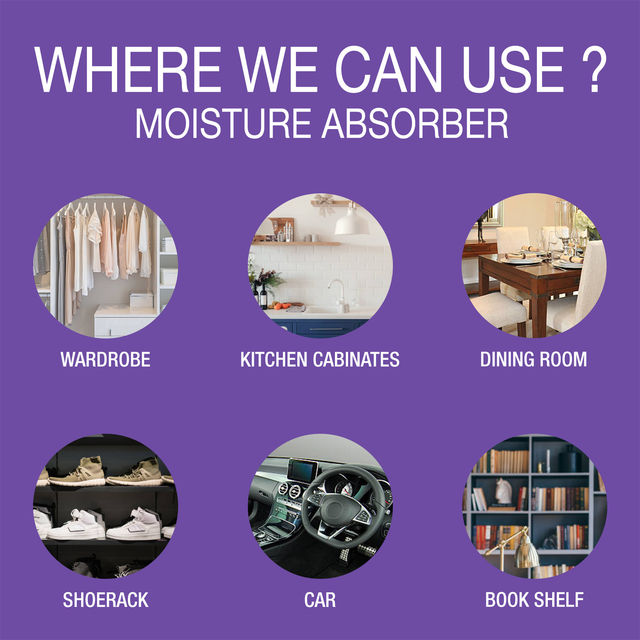 Dr. Bio ZORBIT Lavender Moisture Absorber and Odour Remover Freshener | Bucket