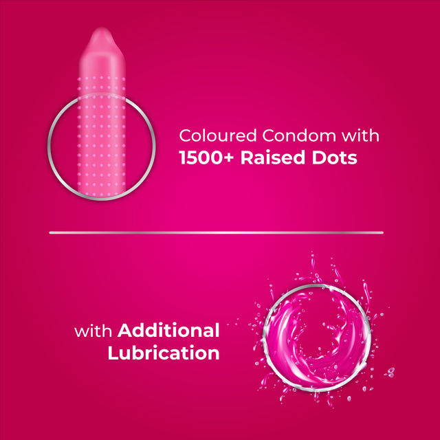 Skore Colored And Flavoured Condoms - Strawberry