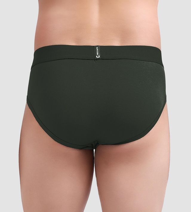 Freecultr Men's Underwear Anti Bacterial Micromodal Airsoft Brief - Pack of 2 | L