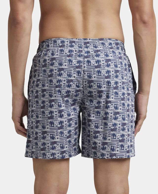 Jockey Men's Super Combed Cotton Boxers | Multicolour - L