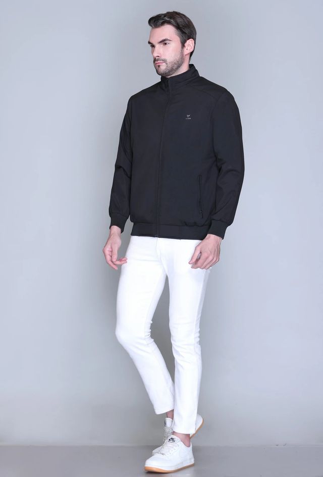 Fort Collins Men's Windbreaker Jacket | Black - M