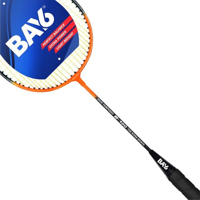 BAY6 B-100 Badminton Racket | Orange