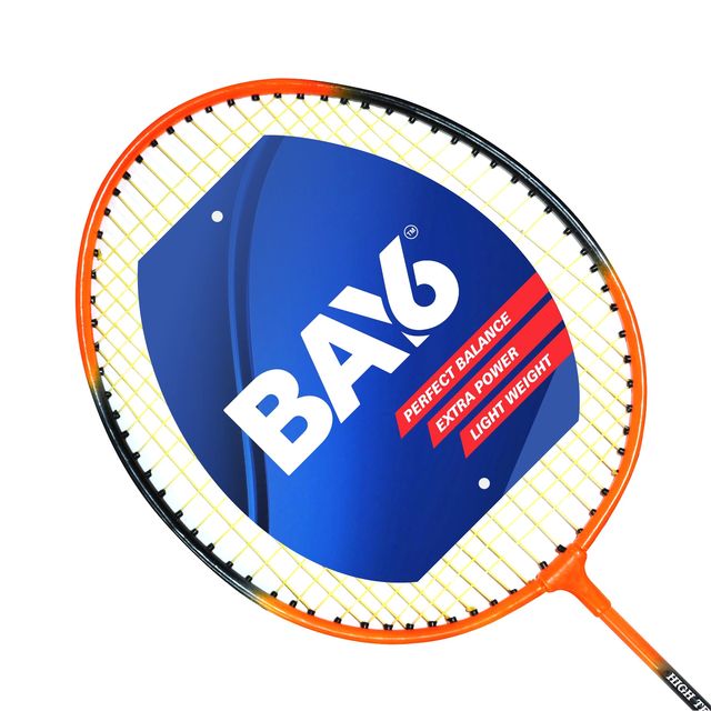 BAY6 B-100 Badminton Racket | Orange