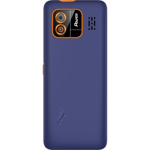 itel Power 120 Keypad Mobile | 2 "Display | 2500mAh Battery | Kingvoice | Deep Blue