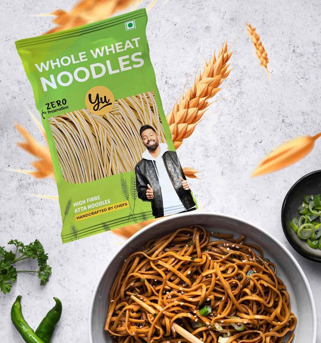 Yu 100% Whole Wheat Hakka Noodles