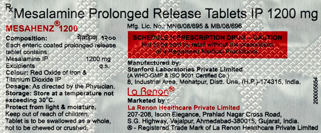 Mesahenz 1200 Tablet PR
