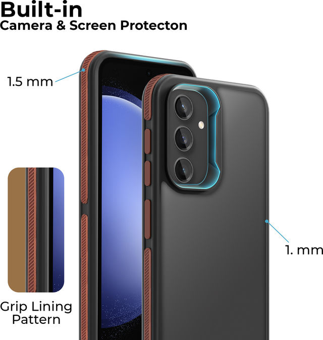 Artistque Case for Samsung Galaxy S23 Fe Back Cover - Frosted Series
