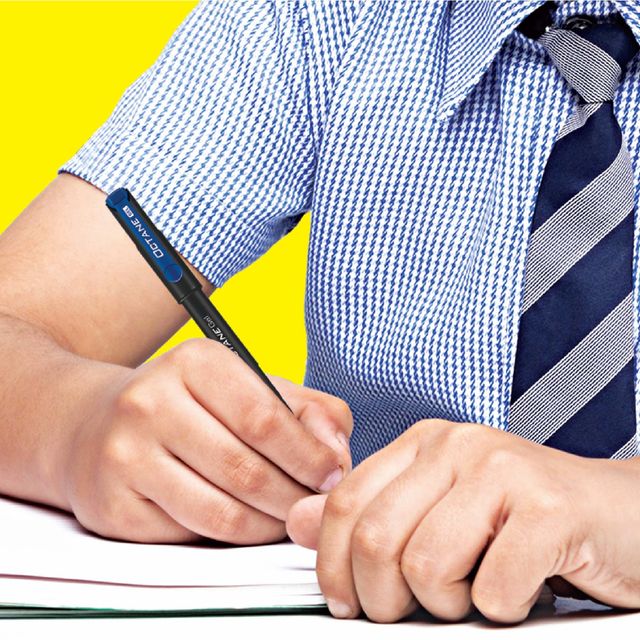 Classmate Octane Gel Pen - Blue 5 pc Combo