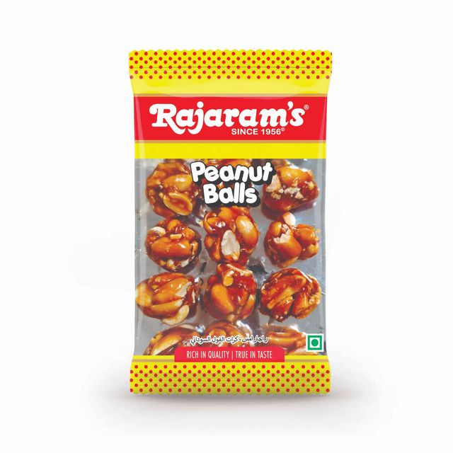 Rajaram's Peanut Balls (Chikki) 100 g Combo