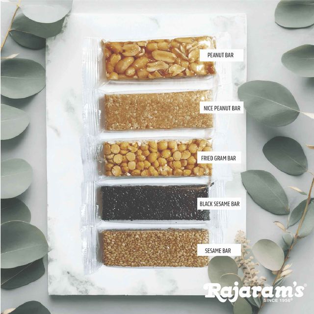 Rajaram's Assorted Bars (Chikki Share Pack) 250 g Combo