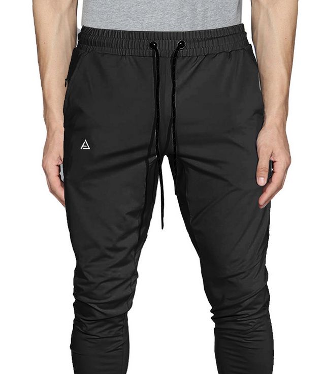 Avolt Men's Solid Regular Fit Track Pant | Black - L