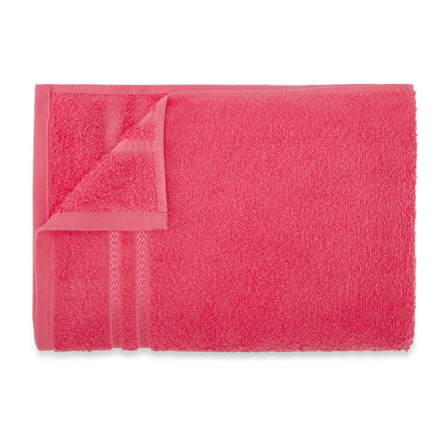 Welspun 100% Cotton Quik Dry Coral Bath Towel For Men And Women
