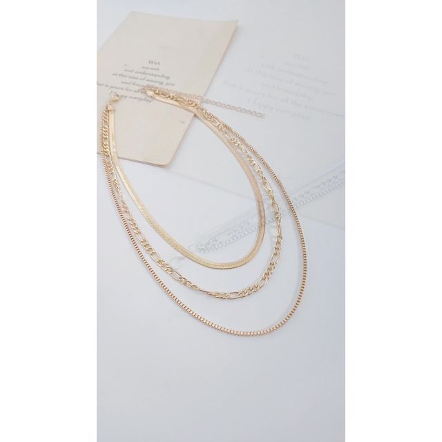 Just Lil Things Artifical Gold Necklace | jltn0787