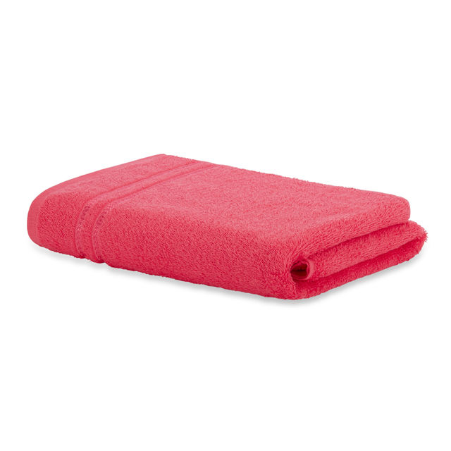 Welspun 100% Cotton Quik Dry Coral Bath Towel For Men And Women
