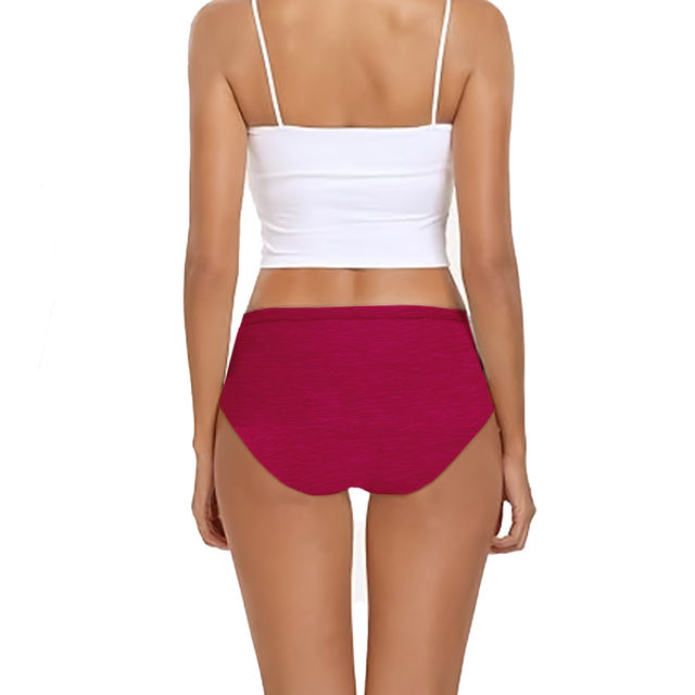 Heelium Bamboo Women's Panty - XL | Maroon