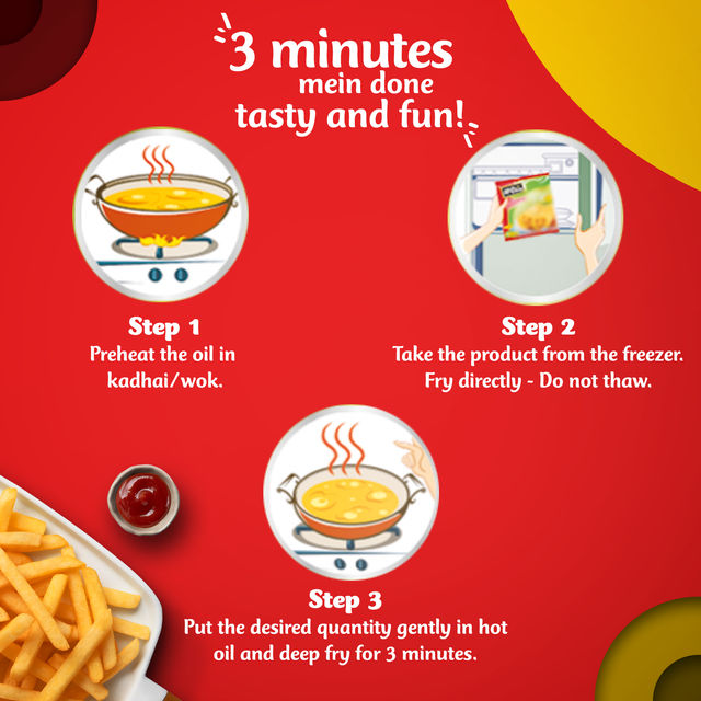 Mccain French Fries(420gms) & Pepsi Soft Drink(750ml) Combo