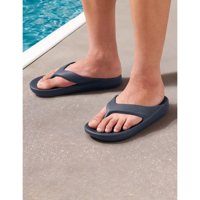 U.S. Polo Assn. Men's | Men Axel 2.0 Foam Walk Flip Flop | Blue | UK 8