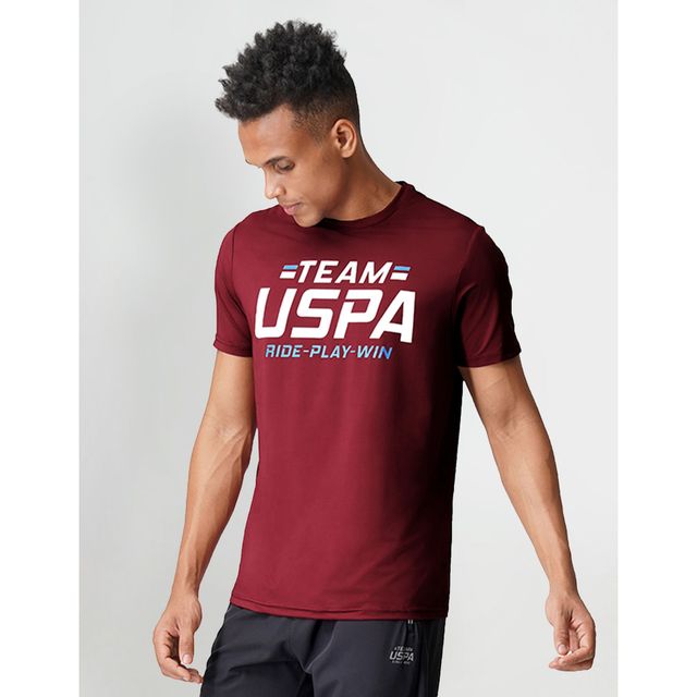 U.S. Polo Assn. Men s T-shirt | XL| Maroon