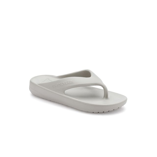U.S. Polo Assn. | Men Axel 2.0 Solid Flip Flop | Grey | UK 10