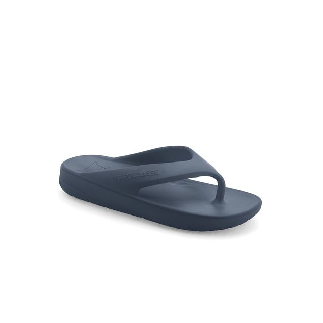 U.S. Polo Assn. Men's | Men Axel 2.0 Foam Walk Flip Flop | Blue | UK 8