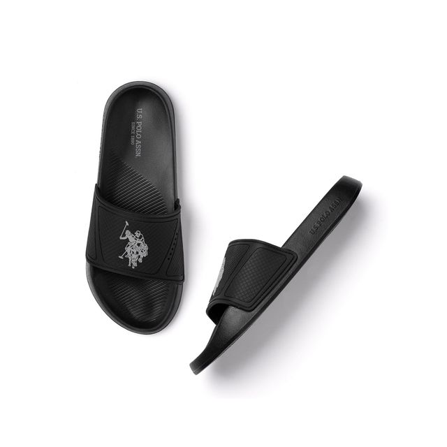 U.S. Polo Assn. | Men Phil Sliders | Black | UK 8