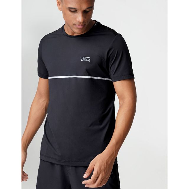 U.S. Polo Assn. Men | T-shirt | M | Black