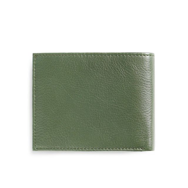U.S. Polo Assn. | Bi-Fold Solid Wallet | Green | One Size