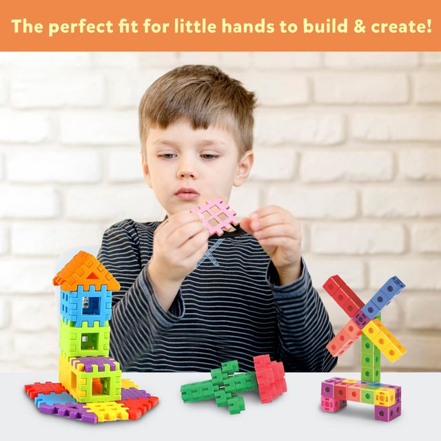 Ultimate 5 In 1 Building Blocks For Kids 250+ Pcs - Educational Toys For Kids - Lb76