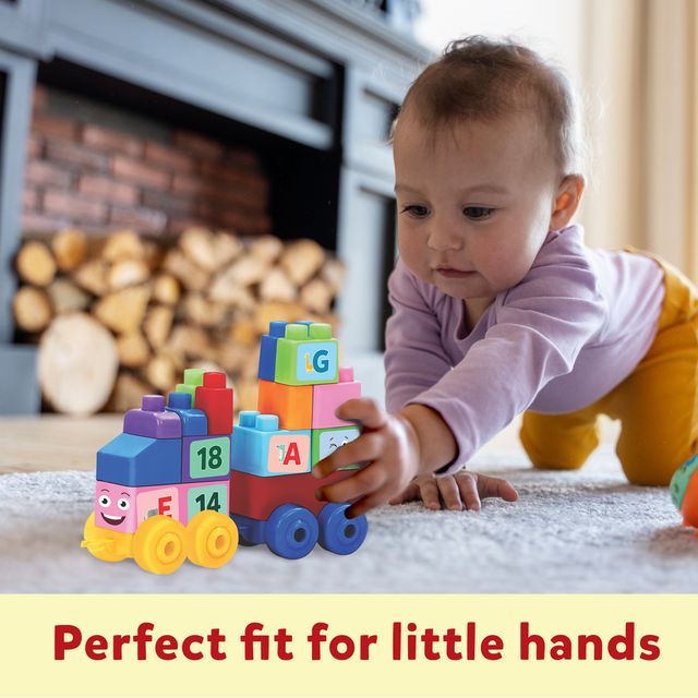 Little Berry Alphabet Learning Train Building Blocks Toy For Kids - Smart Activity Blocks - Lb77