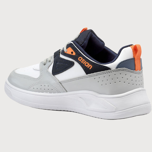 Asian Men s Moscow-01 White Navy Orange Sneakers - Buy at ₹721