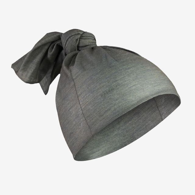 Decathlon Unisex Textured Polyester Headband | Grey - One Size