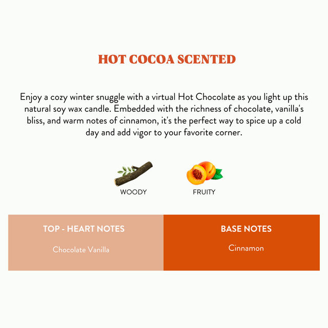 Rad Living New Year Resolutions - Hot Cocoa Scented Candle