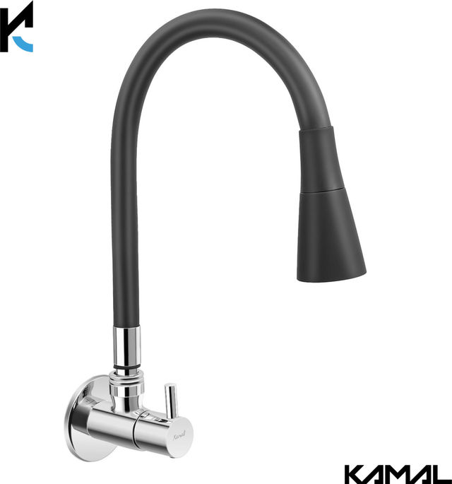 Kamal Flexible Sink Faucet - Flxo Play | With 360 Degree Flexible Silicon Hose and Dual Flow