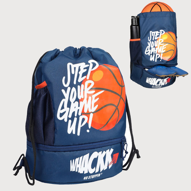 Whackk Unisex Graphic Polyester 21 L Shoulder Handle Backpack