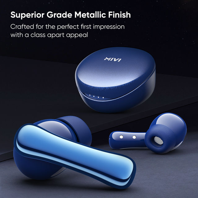 Mivi Duopods A850 Bluetooth Earbuds (50 Hrs Playtime)