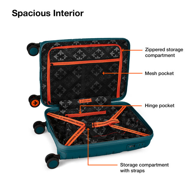 Buy Nasher Miles Paris Cabin Hard-Sided Polypropylene Trolley Bag