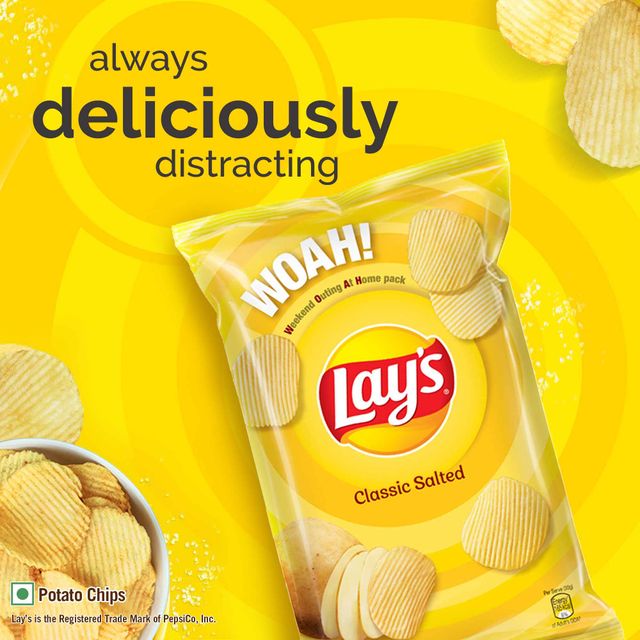 Lay's Classic Salted Potato Chips 67 g Combo