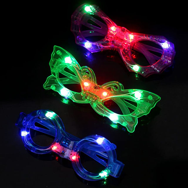 Se7En Led Light Goggles For Party (Colour May Vary)