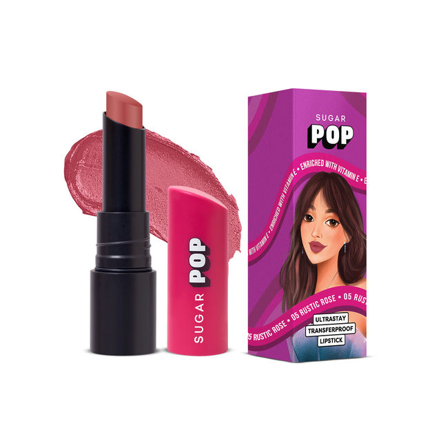 SUGAR POP Ultrastay Transferproof Lipstick 05 Rustic Rose