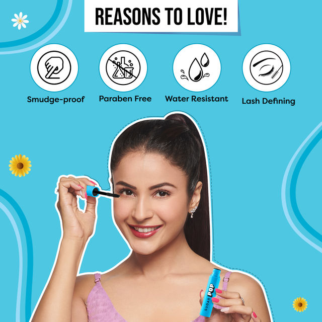 SUGAR POP Smudge Proof Lengthening Clump Free Volumizing Mascara