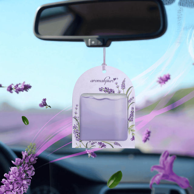 Aromahpure Gel Wink Car Perfume - Lavender | Musk | Aqua | Pack of 3 | Long-Lasting | 30 Days 23 ml X 2 Combo