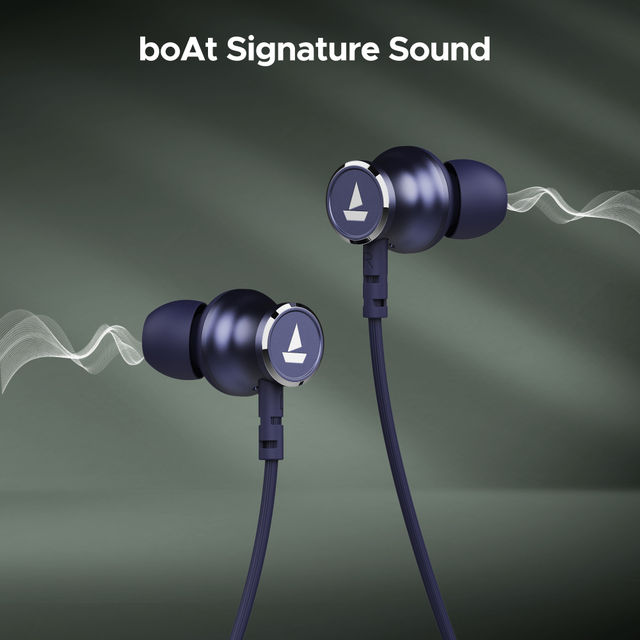 boAt Rockerz 195v2 Pro BT Neckband w/ 30H Playtime, ENx Technology & ASAP Charge (Deep Blue)
