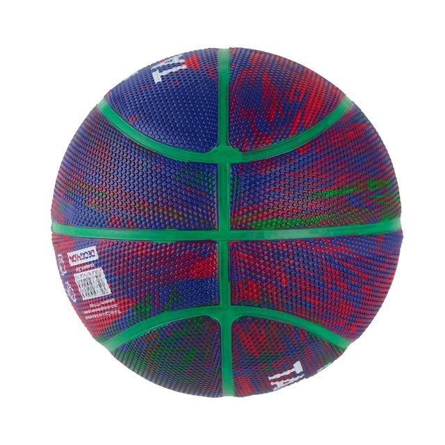 Decathlon Kids' Size 3 Rubber Basketball Blue/Red