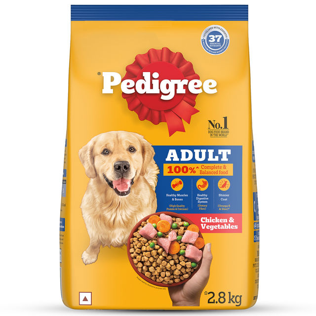 Pedigree Adult Chicken & Vegetables Dry Dog Food
