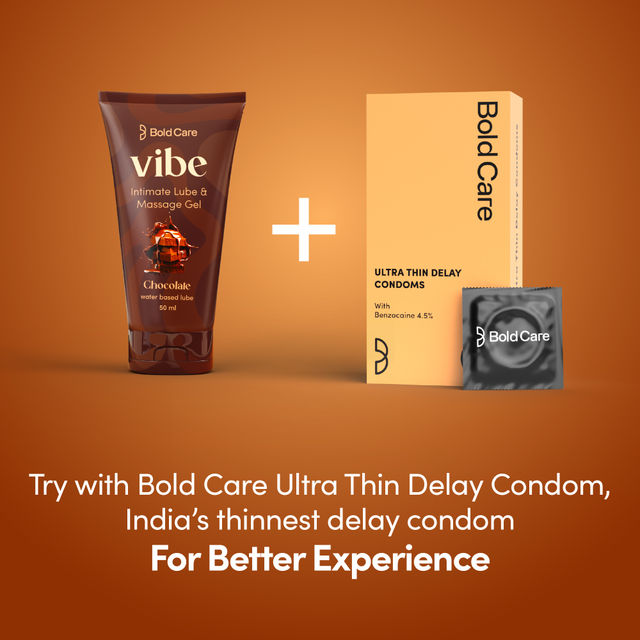 Bold Care Vibe Chocolate Water Based Lube