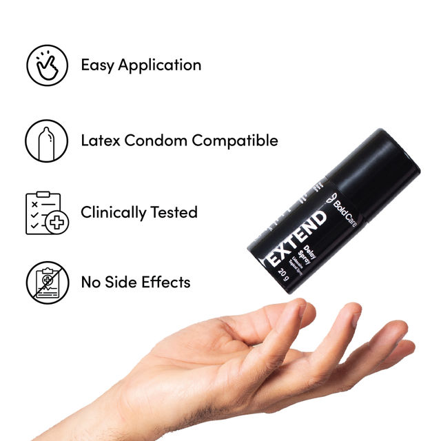 Bold Care Extend Delay Spray with Lidocaine 10%